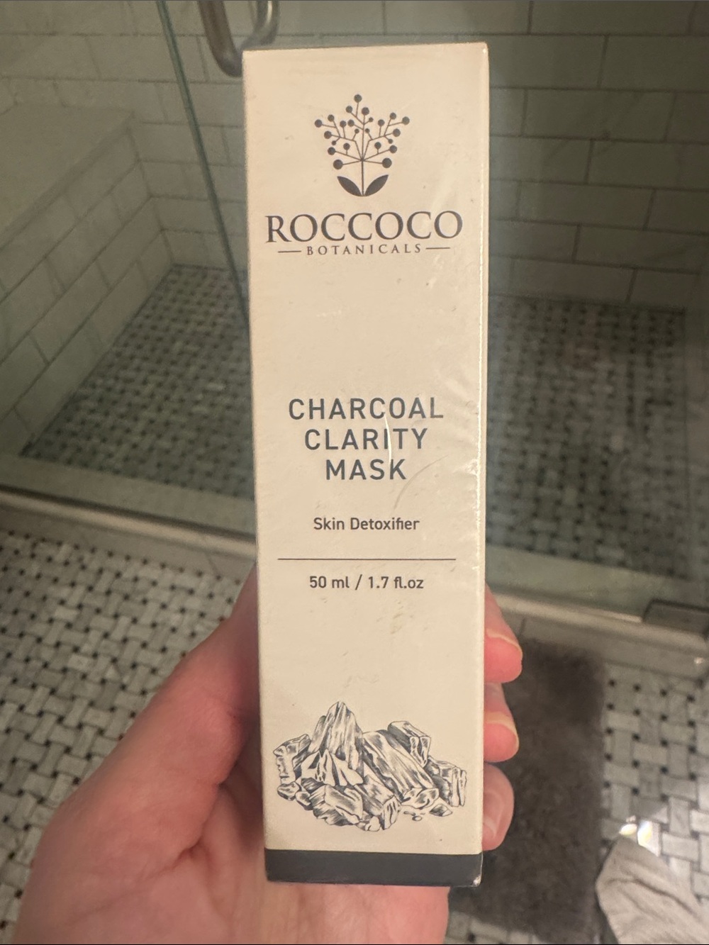 Charcoal Clarity Mask — White